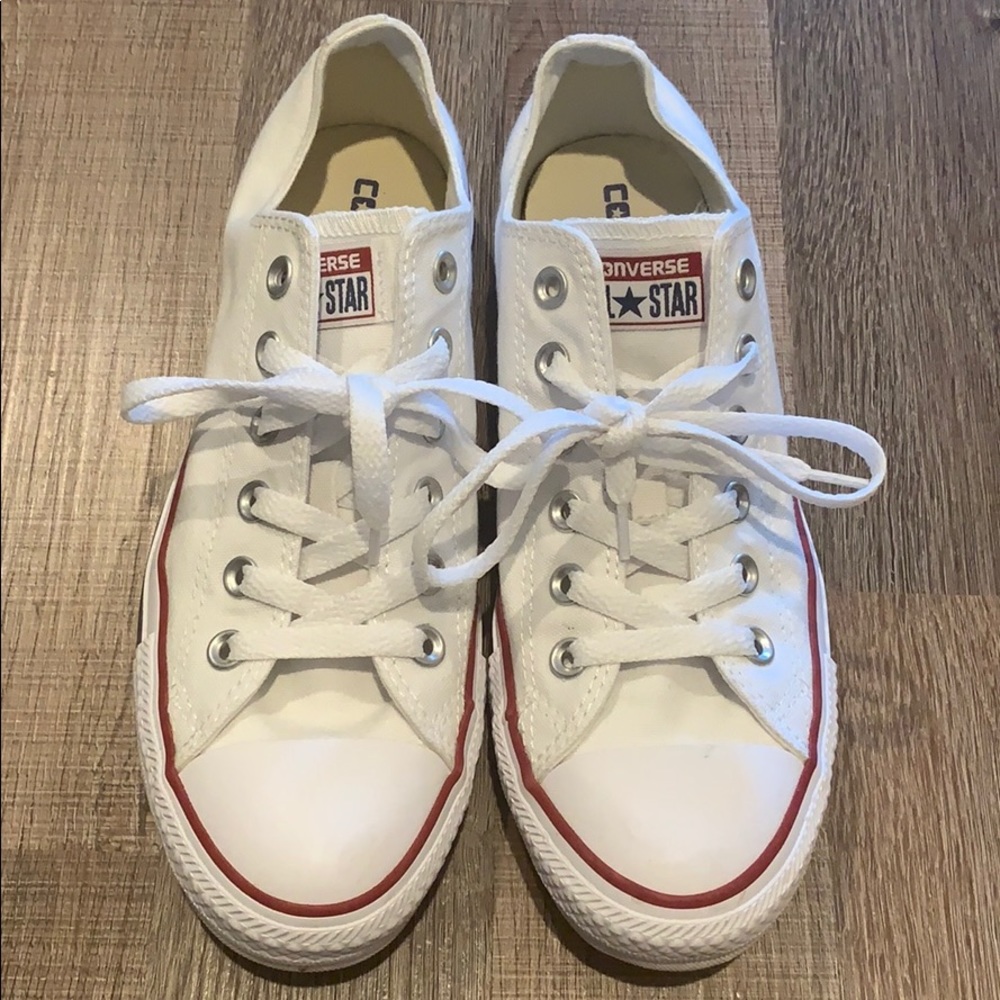 Women’s Like New Classic White Converse